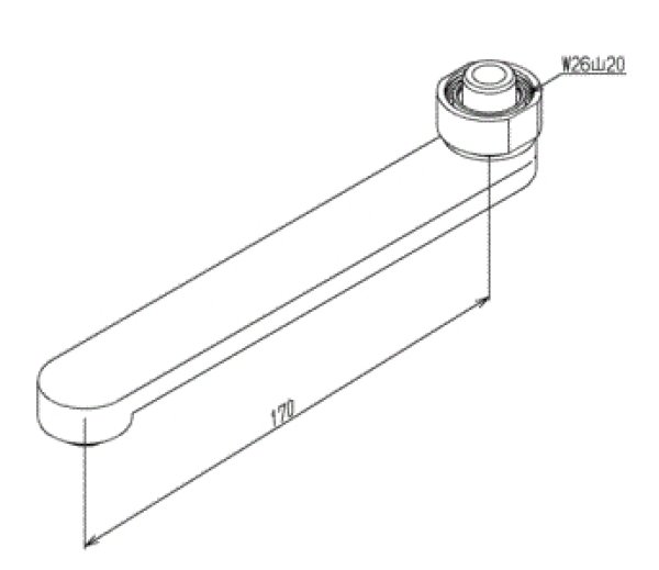 画像3: TH5C0214　自在スパウトユニット　旧5C000214　【TOTO】 (3)