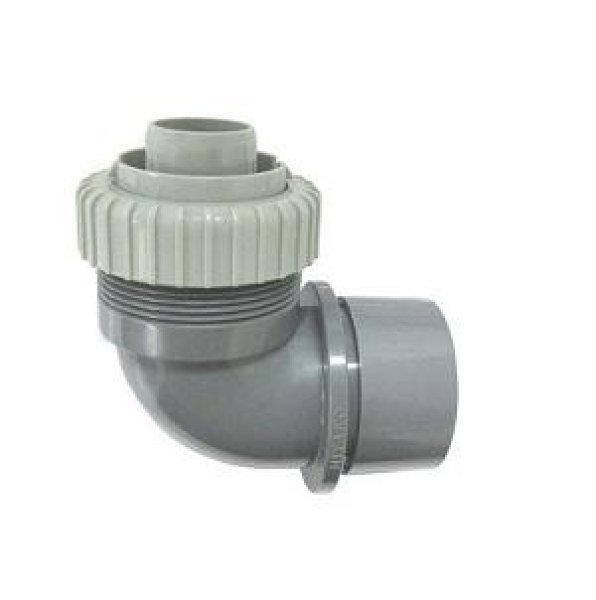 画像1: Z14PVHL-EH    Ｌ型排水ホース用アダプタ　Φ30ホース×VP・VU50 【ミヤコ株式会社】 (1)