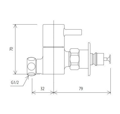 画像2: K1011 KVK 分岐止水栓  とめるぞう付(緊急止水機能付) (2)