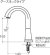 画像3: TEN85G1 台付自動水栓（湯水切替、AC100V、ワンプッシュ）　【TOTO】 (3)