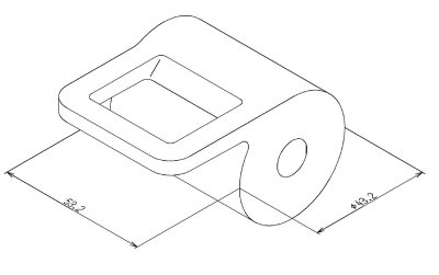 画像2: TH5D0077  開閉ハンドルユニット【TOTO】　 (2)