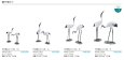 画像2: A60CZ30 FRP鶴セット（一対）【グローベン】 (2)