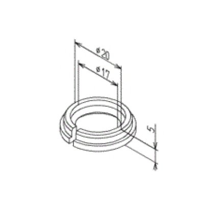 画像2: TH95383 パイプリング【TOTO】 (2)