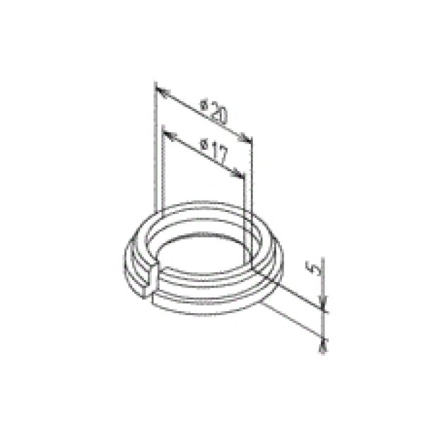 画像2: TH95383 パイプリング【TOTO】 (2)