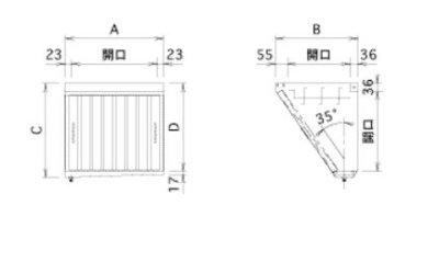 画像2: DC-50H　片面単体型グリスフィルタ　ダブルチェック　　【クラコ】 (2)