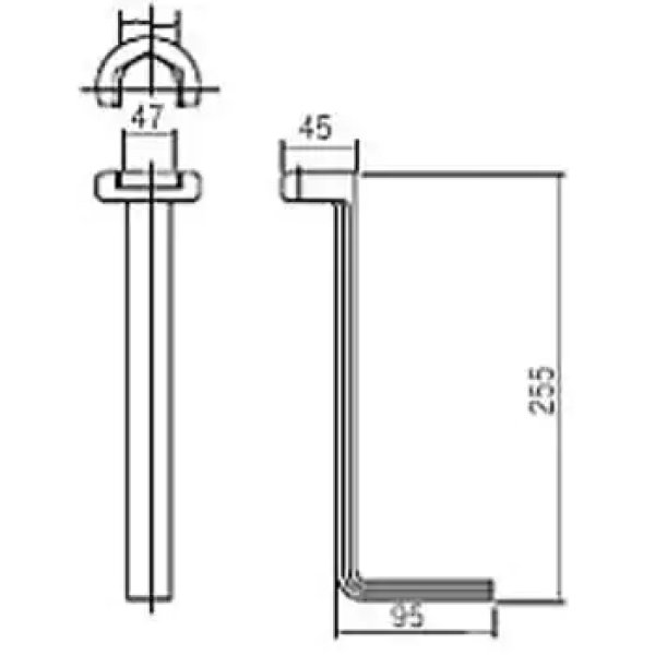 画像2: G11 KVK 台付水栓用レンチ (2)