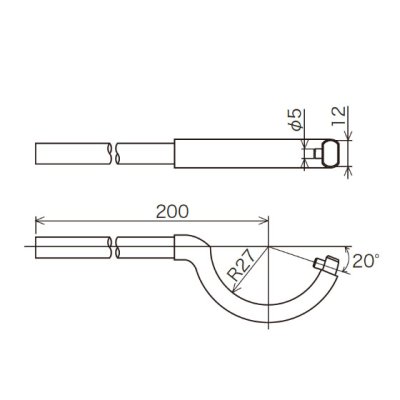 画像2: G26 KVK 台付1ツ穴シングルレバーカートリッジ取り外し工具 (2)
