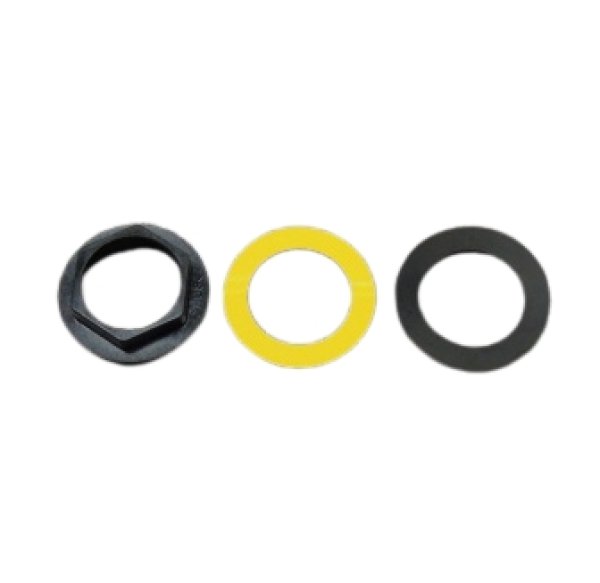 画像1: KPS608A   固定ナットセット  LFB244(W)U16シリーズ用【KVK】　 (1)