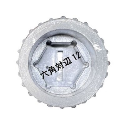 画像2: V133ACP   アルミテストプラグ　ミニ　Oリング付【ミヤコ株式会社】 (2)