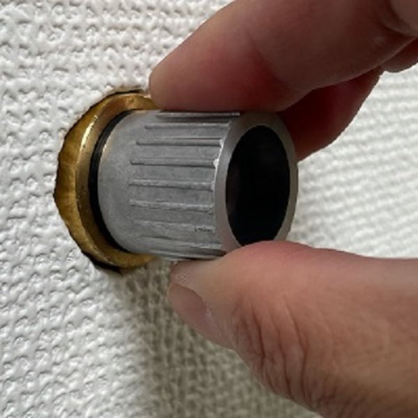 画像3: V133ACP   アルミテストプラグ　ミニ　Oリング付【ミヤコ株式会社】 (3)