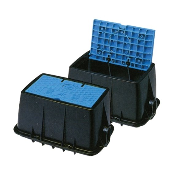 画像1: MB-25RＨN　量水器ボックス　底板なし PVC耐寒蓋仕様【前澤化成工業】 (1)