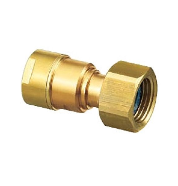 画像1: オンダ製作所 カポリエコ用 ナット付アダプター G-CEJ18型 | エコキュート配管 ワンタッチ継手 (1)