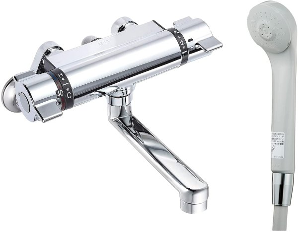 画像1: KF800T サーモスタット式シャワー（ヘッドとホース付き）【KVK】 (1)