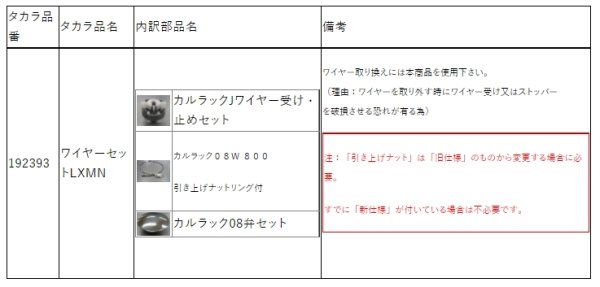 画像3: 10192393 タカラスタンダード ワイヤーセットLXMN 浴槽ワンプッシュ排水栓 エメロード専用 アフター部材 (3)