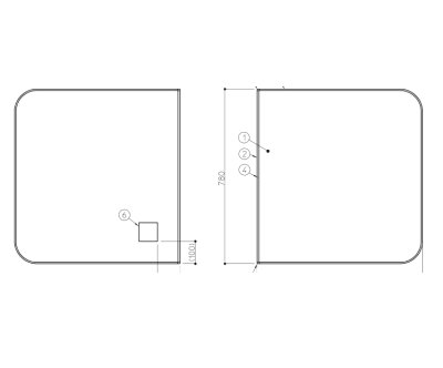 画像2: AFKKS81123KSAA21W【TOTO】HB160DOPラクかる2枚　 (2)