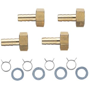 画像1: T421-4S-10A   ペア樹脂管金具セット【SANEI株式会社】 (1)