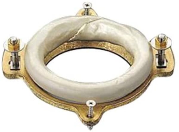 画像1: T53WR75  床排水フランジ（75鉛管用） 【TOTO】 (1)