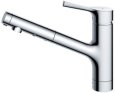 画像1: TKS05305JA　台付シングル混合水栓（エコシングル、ハンドシャワー）【TOTO】　旧品番 TKS05305J　 キッチン用水栓 (1)