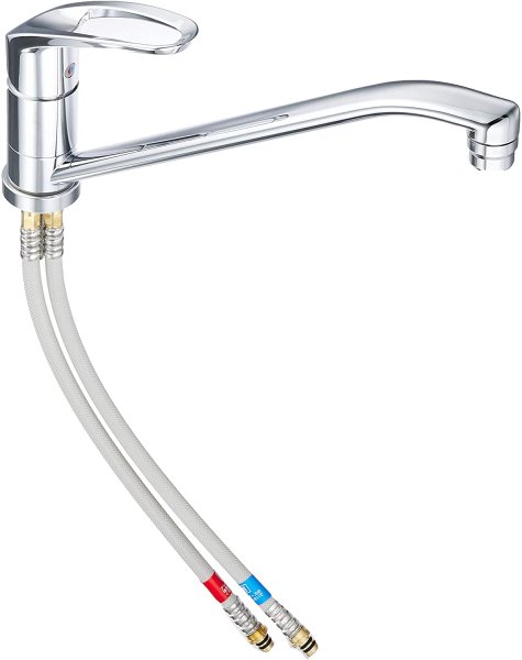 画像2: KM5011TR3 シングルレバー式混合栓 ワンホール　300mm【KVK】      キッチン用水栓 (2)