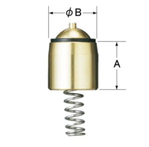 画像1: A-530-1　湯屋カラン用ピストン部(スプリング付)　【LIXIL INAX】 (1)