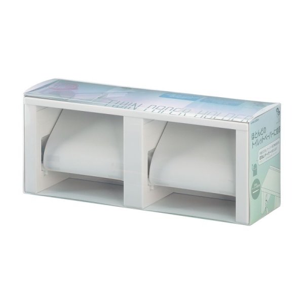 画像2: 203-015   ツインペーパーホルダー　旧203-013【株式会社カクダイ】 (2)