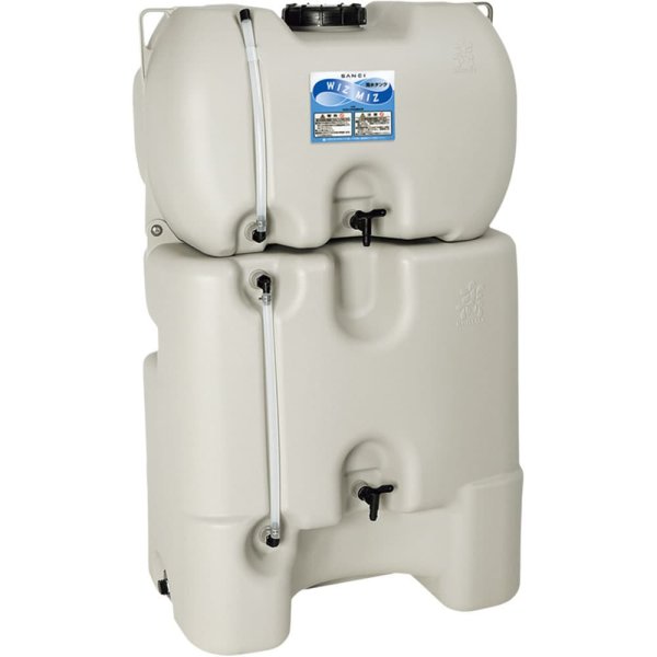 画像1: EC231S-H-60-330L【SANEI株式会社】  雨水タンク　雨水貯水量 約330L (1)