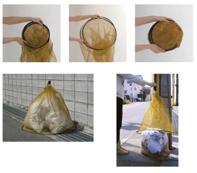 画像2: EG-40	1000×1100mm カラス博士のゴミネット【ミツギロン】 (2)