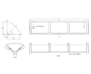 画像1: ユニットバスのコーナー棚　GN6215＊納期約2週間ほどかかります【PANASONIC】 (1)