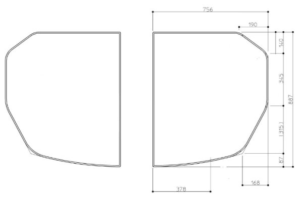 画像2: ENI80022W【ENILNO エニルノ】ふろ蓋　イージークリン　両面使える (2)