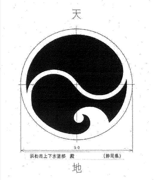 画像2: 量水器ボックス　KMH-20F型　蓋　ブルー 浜松市 【栗本】 (2)