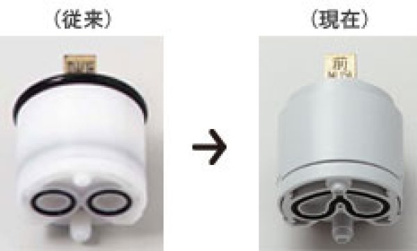 画像3: PZKM110A KVK シングルレバーカートリッジ（上げ吐水用） (3)