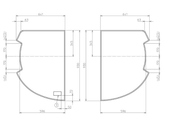 画像1: AFEKK84033N4#ETW　1400シエル 2枚蓋 ＃ETW【TOTO】 (1)