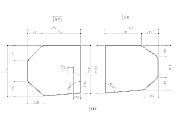 画像1: AFKKS81067KSAA21W【TOTO】KA160STPらくかる2枚 旧 EKK81067W6 (1)