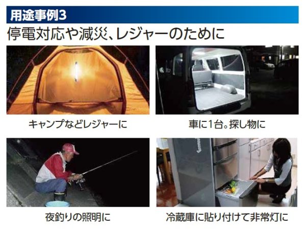 画像4: FHG-201WP 三代目光るんです  LED バッテリーライト【日栄インテック】旧FHW-201WP (4)