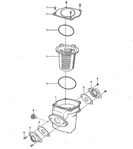 画像1: GF-30Y-PARTS  砂取り器 砂こし器 砂取器 【HTACHI 日立】 (1)