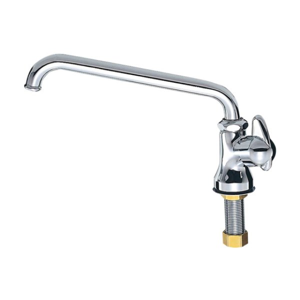 画像1: JA575-13【SANEI株式会社】ミニセラ立形上向自在水栓 (1)