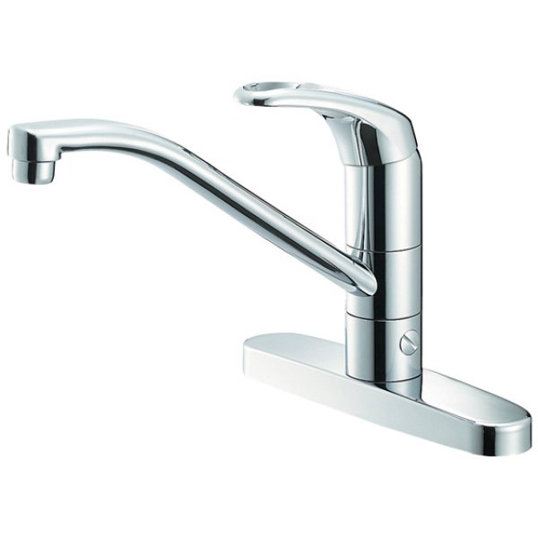 画像1: K676BV-13【SANEI株式会社】   シングル台付分岐混合栓 (1)