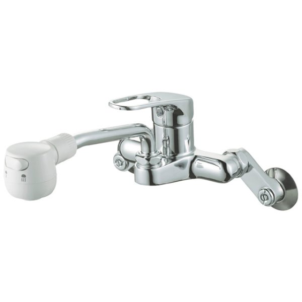 画像1: K27CM-W【SANEI株式会社】   シングルレバ－混合水栓   (1)