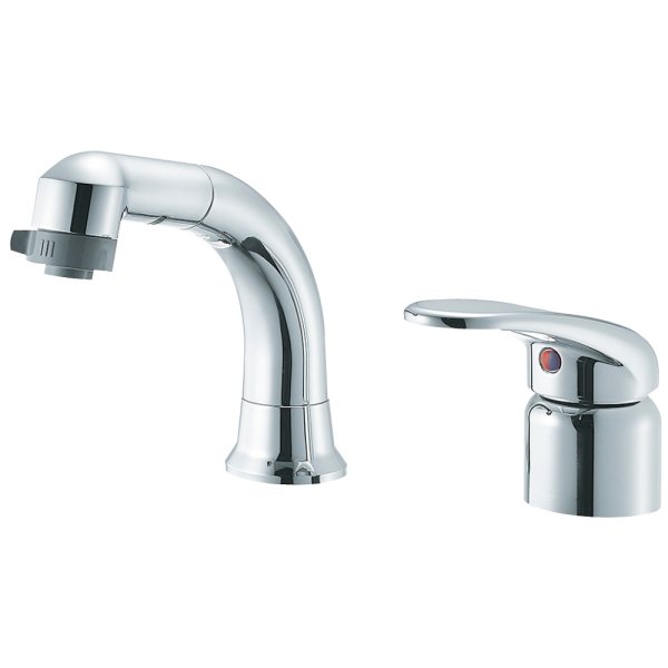 画像1: K37110EJV-C-13【SANEI株式会社】  シングルスプレー混合栓（洗髪用） (1)