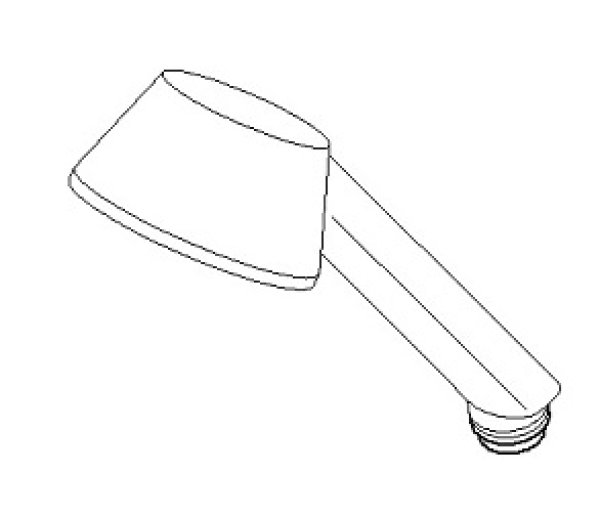 画像1: Z905 KVK メッキシャワーヘッド (1)