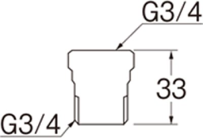 画像3: PV822S-13   逆止アダプター【SANEI株式会社】 (3)
