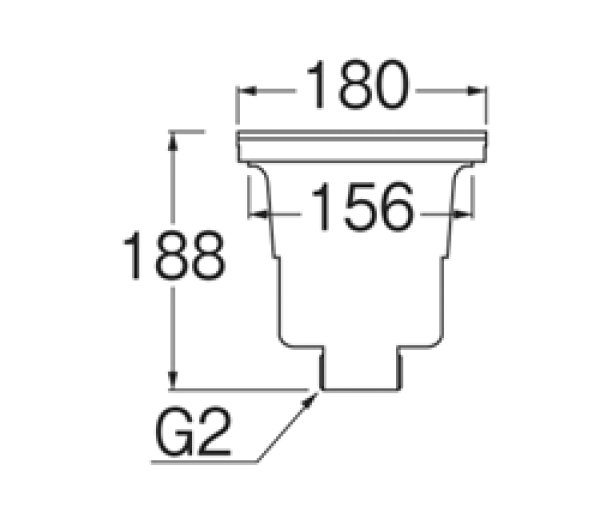 画像2: H6550【SANEI株式会社】流し排水栓 (2)