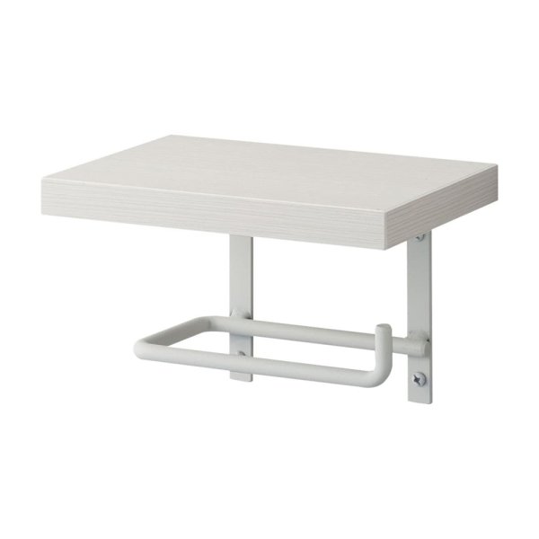 画像1: W2107-W/D【SANEI株式会社】アイアンペーパーホルダー棚付  (1)