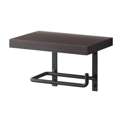 画像2: W2107-W/D アイアンペーパーホルダー棚付 【SANEI株式会社】 (2)