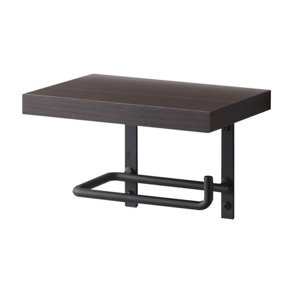 画像2: W2107-W/D【SANEI株式会社】アイアンペーパーホルダー棚付  (2)