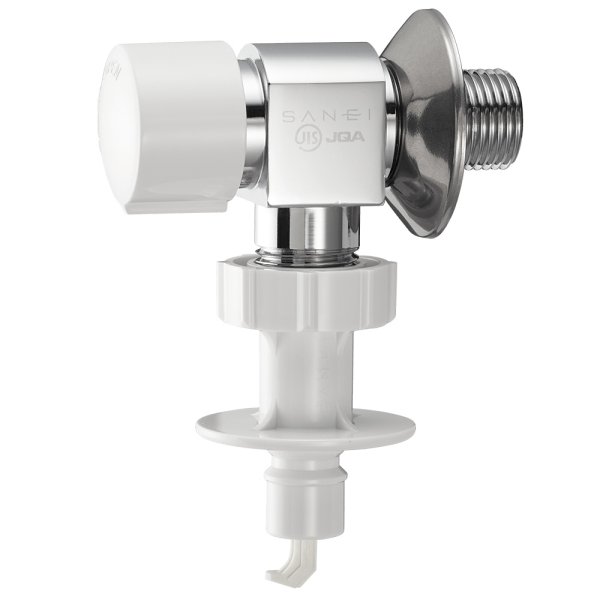 画像1: Y1433TV-W-13【SANEI株式会社】   洗濯機用送り座水栓  (1)