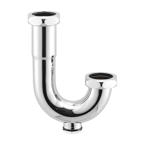 画像1: H70-672-32【SANEI株式会社】掃除口付U管 (1)