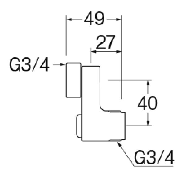 画像3: PU3-75XS-40【SANEI株式会社】後付け偏心管  (3)