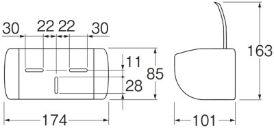 画像3: W3730   ワンタッチペーパーホルダー【SANEI株式会社】 (3)