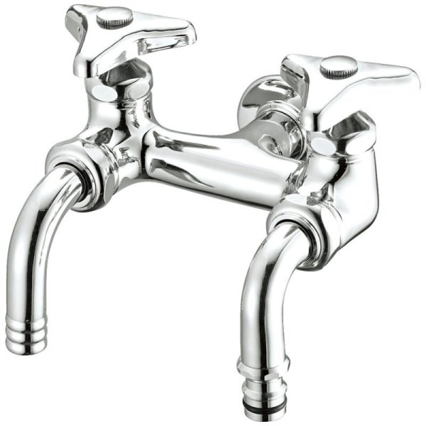 画像1: F136V-13  【SANEI株式会社】 散水用二口ホーム水栓 (1)